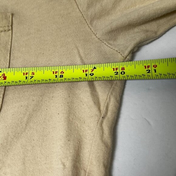 RIPNDIP Shirt Mens Medium Beige Skeleton Middle Finger Long Sleeve Tee - Picture 8 of 9